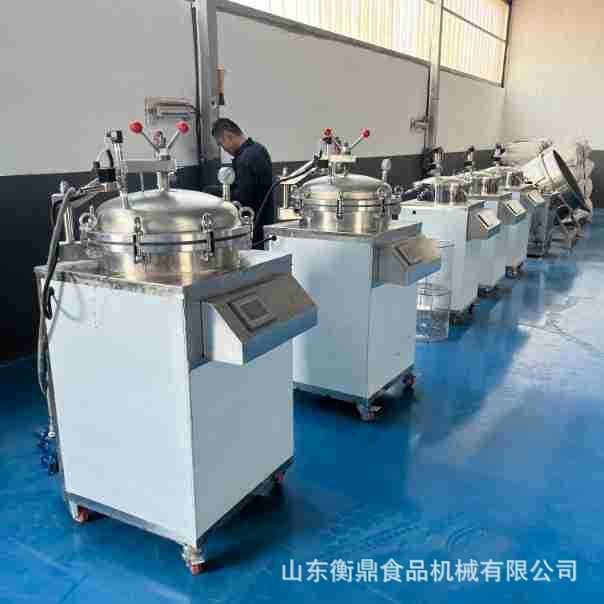 立式反压杀菌锅 熟食杀菌设备 商用小型牛肉粽子高压灭菌锅图4