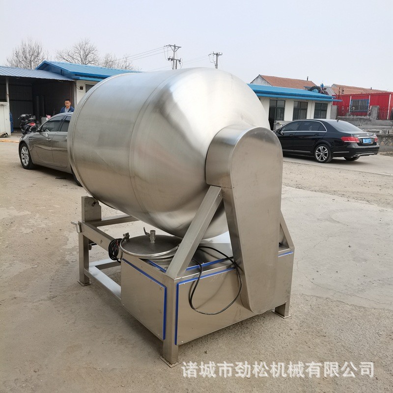 全自动牛羊肉真空滚揉机 鸡鸭腌制入味机 肉制品腌制滚揉机实验室图4