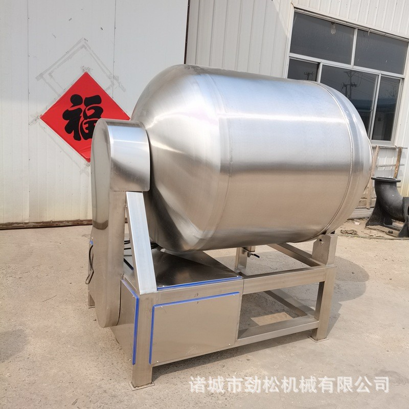 火腿肠腊肉整鸡鸭搅拌机真空滚揉机鱼肉腌制机猪牛羊肉快速入味机图3