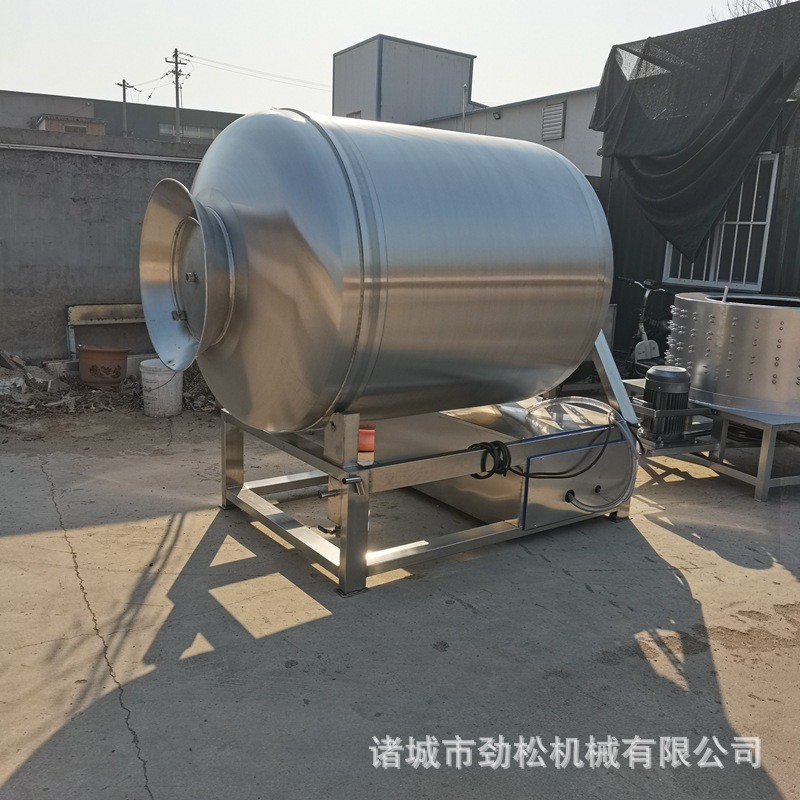 火腿肠腊肉整鸡鸭搅拌机真空滚揉机鱼肉腌制机猪牛羊肉快速入味机图2