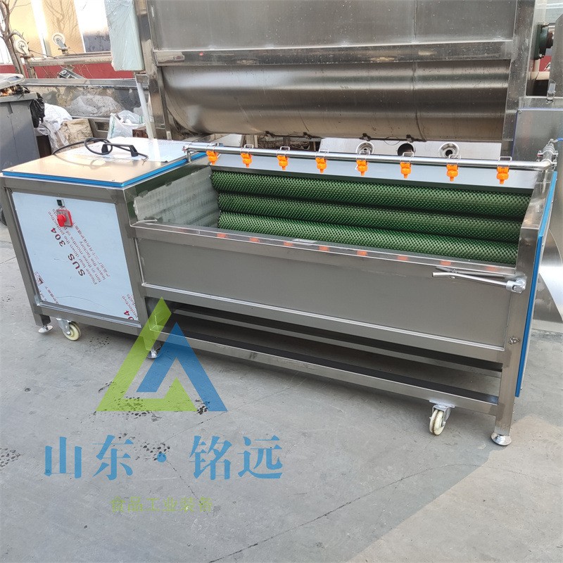 赤芍地瓜清洗黄精清洗机沙参去泥清洗机荸荠毛辊清洗机白芷清洗机