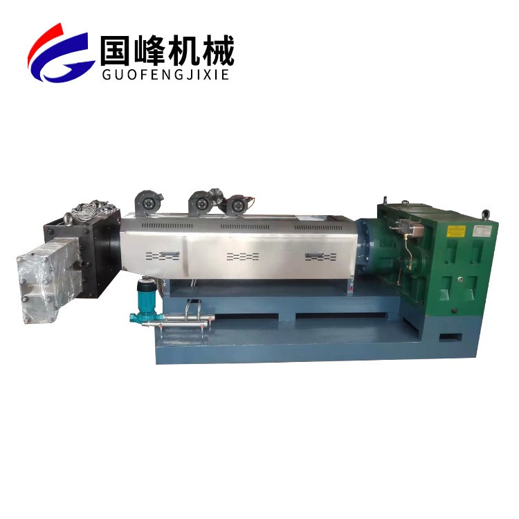 莱州国峰厂家供应废旧塑料造粒机 单螺杆塑料造粒机 泡沫造粒机图1