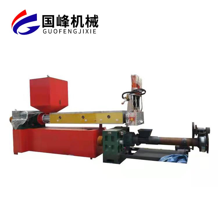 莱州国峰厂家直供废旧塑料再生粉碎造粒机 废旧塑料挤出造粒机