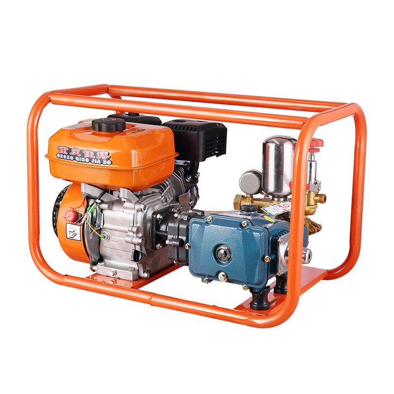 专业厂家直销26#/30#直连式三缸柱塞泵喷雾机打药机图2