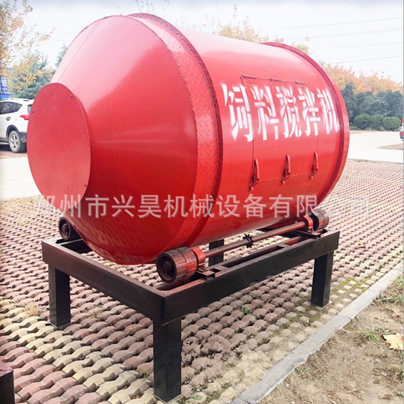 批发卧式牛羊草饲料搅拌机 畜牧养殖场饲料搅拌罐 干湿两用饲料机图2