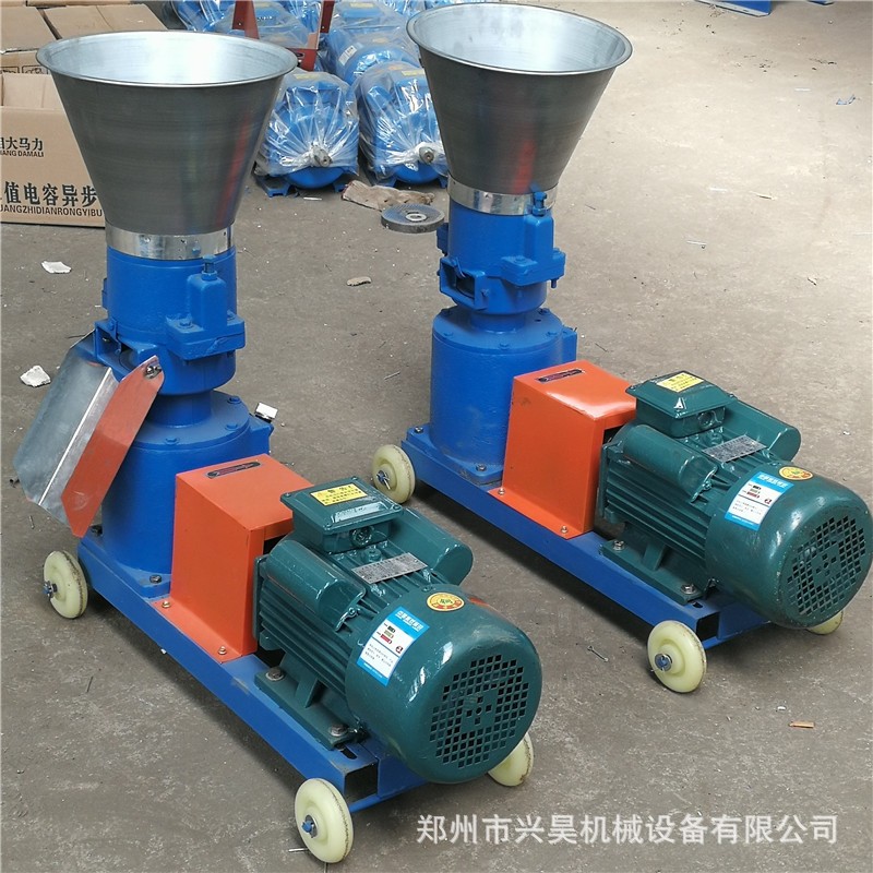 兴昊小型饲料颗粒机 牛羊玉米秸秆饲料制粒机 全自动养殖加工设备图3