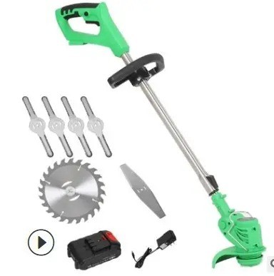 锂电割草机园林机械工具家用手持灌割机除草机套装配件工厂批发图2