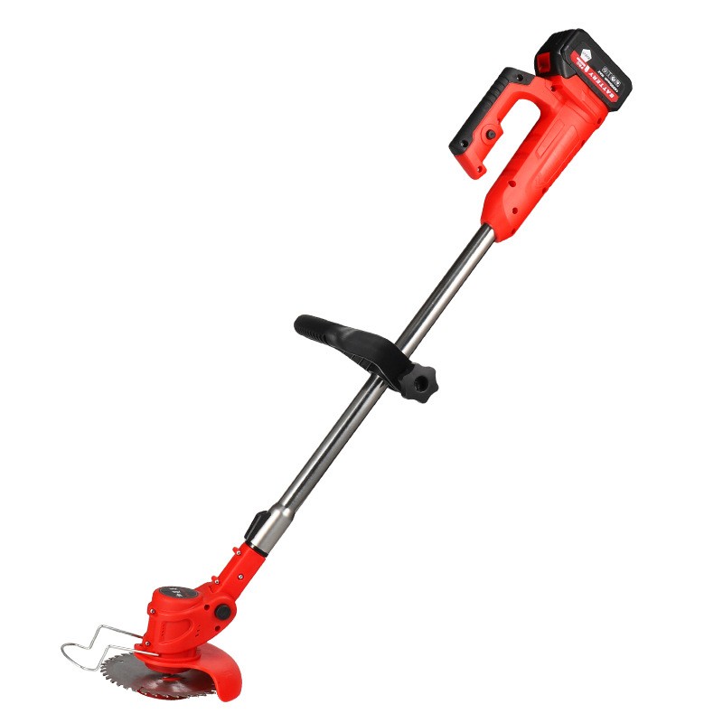 家用小型除草机锂电割草机手持电动打草机园林修剪机充电式割草机图5