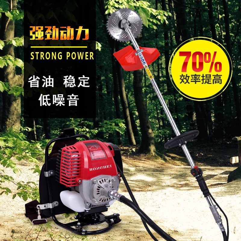 汽油割草机四冲程背负式农用多功能除草机小型家用锄草机割草神器图4