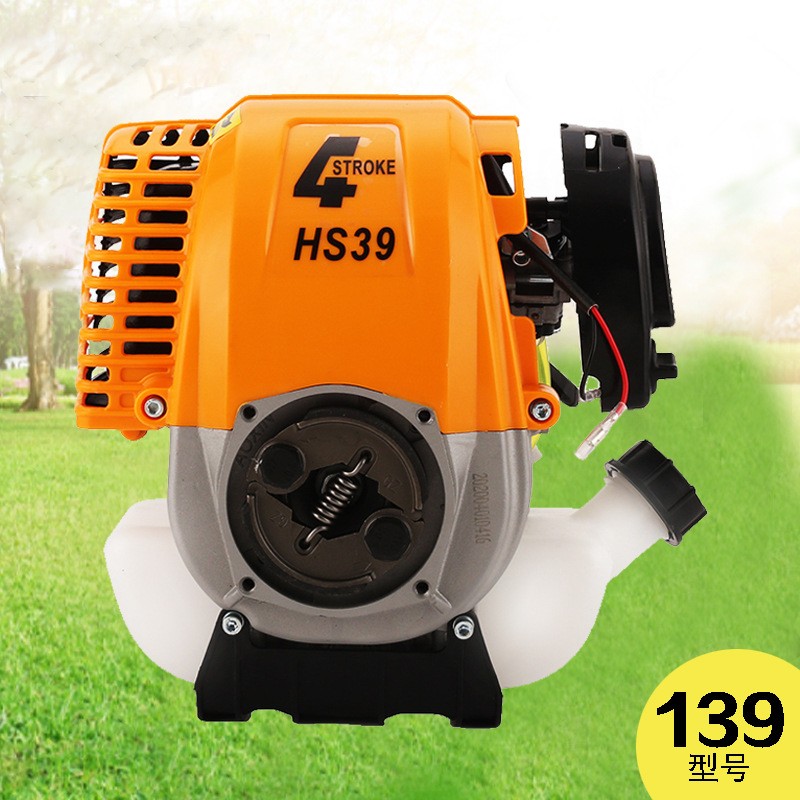 新款割草机格致动力四冲程小型家用汽油机开荒收割机图5