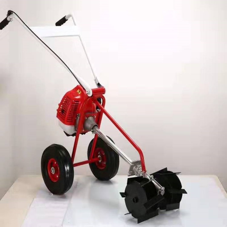 四冲程小型微耕机家用田园果园除草松土开沟打草多功能旋耕机图3