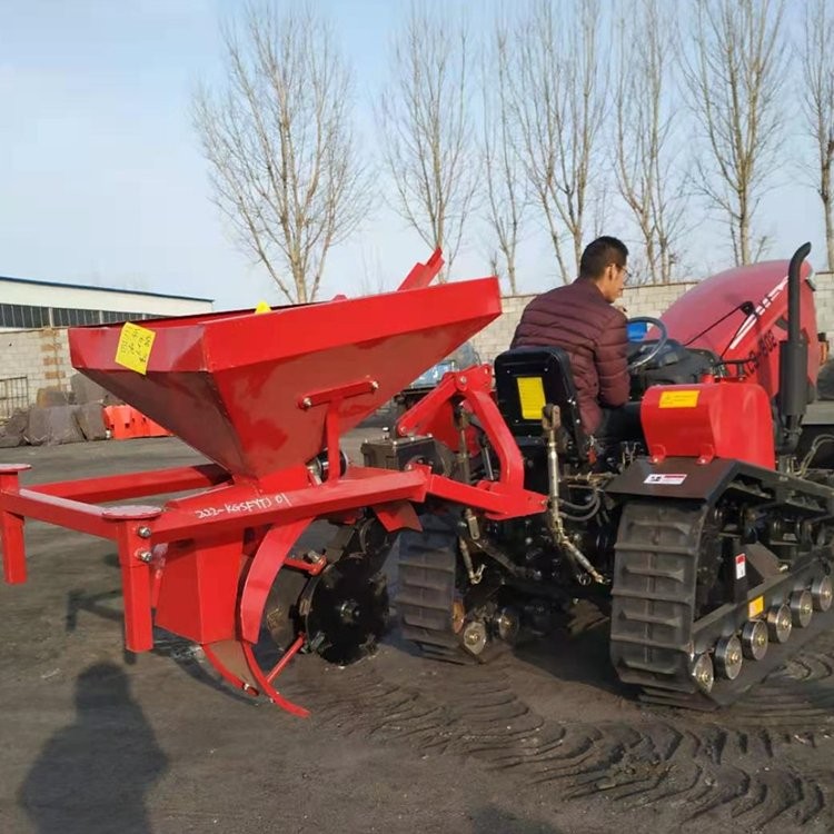 80马力履带旋耕机 高底盘多功能拖拉机 水田专用图2