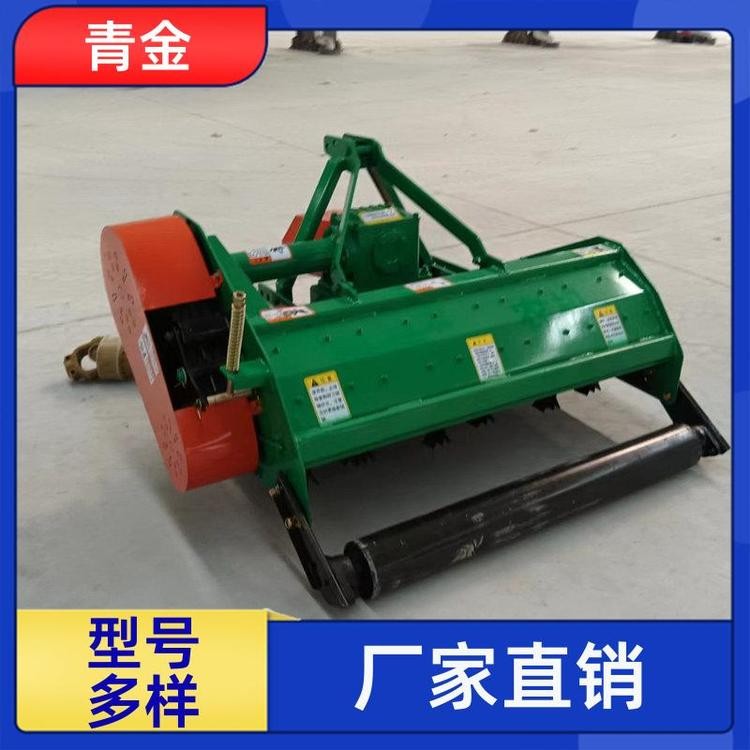青金 牵引秸秆粉碎机 130单传动还田机 源头工厂 行驶稳定平稳图3