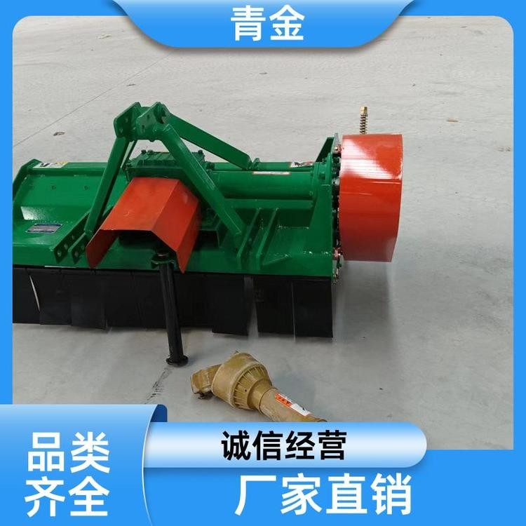 青金 牵引秸秆粉碎机 130单传动还田机 源头工厂 行驶稳定平稳图5