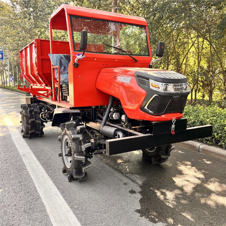 三轮小型撒粪车 农田多功能有机肥撒肥车 密封性好图4