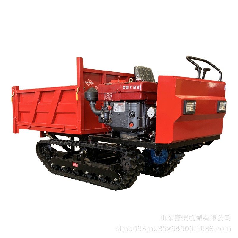 泥地田地运输车座驾款全地形爬山虎履带运输车农用履带运输车厂家图4