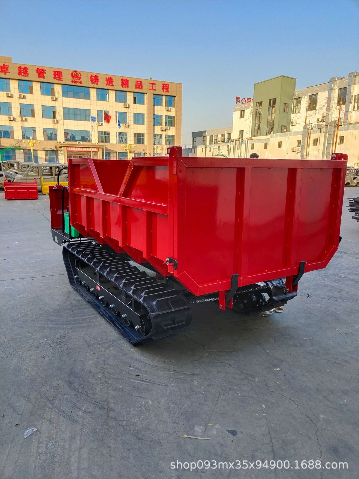 多种规格履带运输车2-10吨山地运输车果园丘陵爬山虎农用翻斗车图5