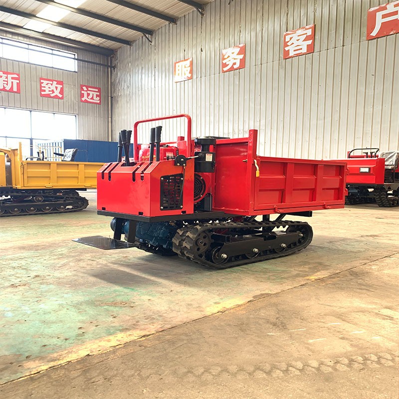 爬山虎履带运输车手扶全地形自卸车泥泞路搬运车厂家现货按需制作图2