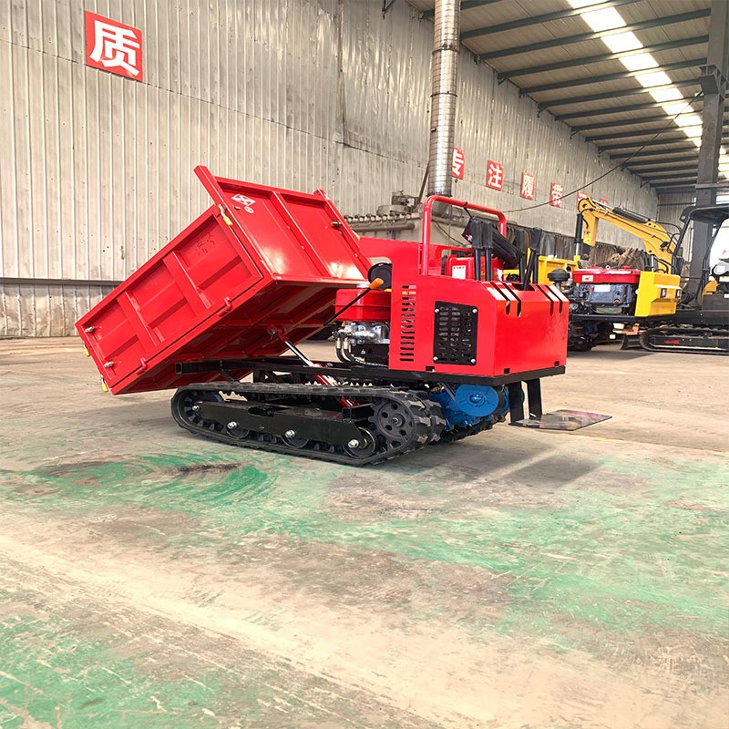 爬山虎履带运输车手扶全地形自卸车泥泞路搬运车厂家现货按需制作图4