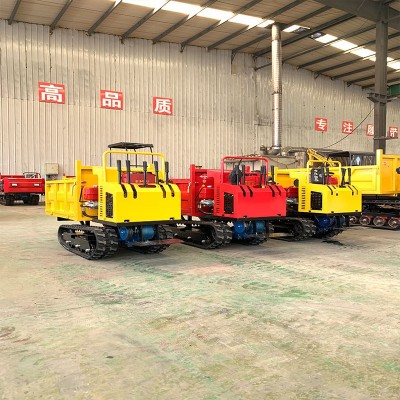 爬山虎履带运输车手扶全地形自卸车泥泞路搬运车厂家现货按需制作