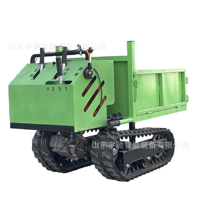 爬山虎履带运输车全地形爬坡王山地果园农用工程自卸式搬运爬坡车图4