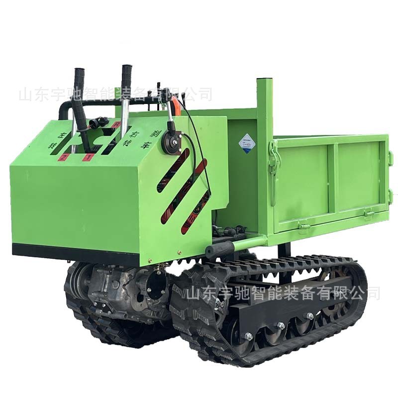 爬山虎履带运输车全地形爬坡王山地果园农用工程自卸式搬运爬坡车图5