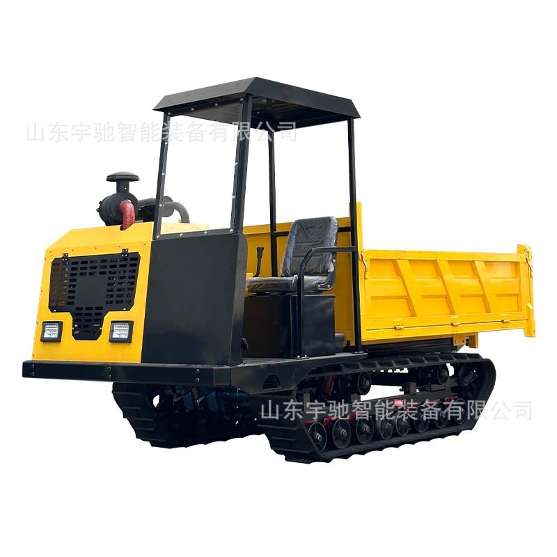 履带式汽油运输车工程四不像山地果园全地形爬坡手扶搬运车爬山虎图5