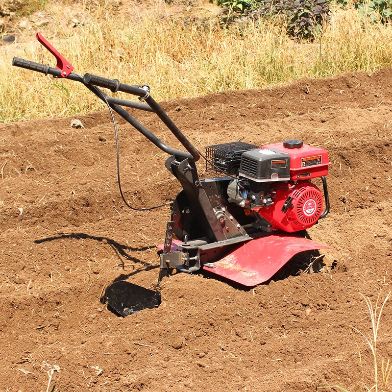 澜墨7马力旋耕机农业手扶松土机锄地除草小型汽油微耕机开沟机图2
