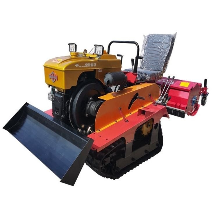 多功能履带式微耕机40马力 大容量滤芯 保护发动机 按需定制图4