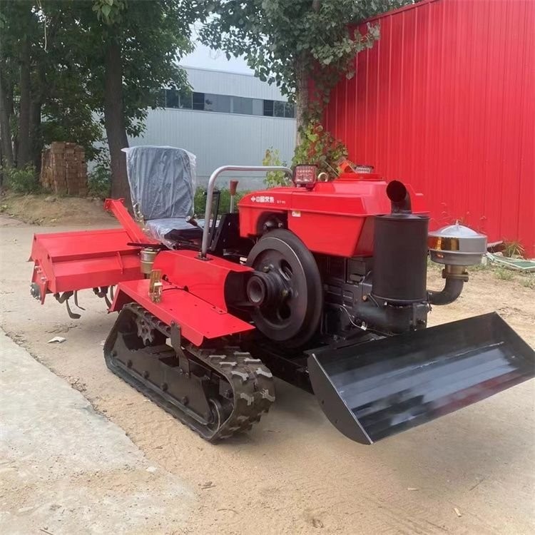 多功能履带式微耕机40马力 大容量滤芯 保护发动机 按需定制图2