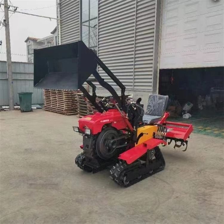 多功能履带式微耕机40马力 大容量滤芯 保护发动机 按需定制图5