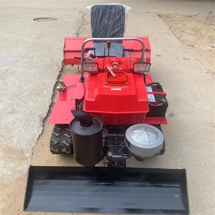 多功能履带式微耕机40马力 大容量滤芯 保护发动机 按需定制图3