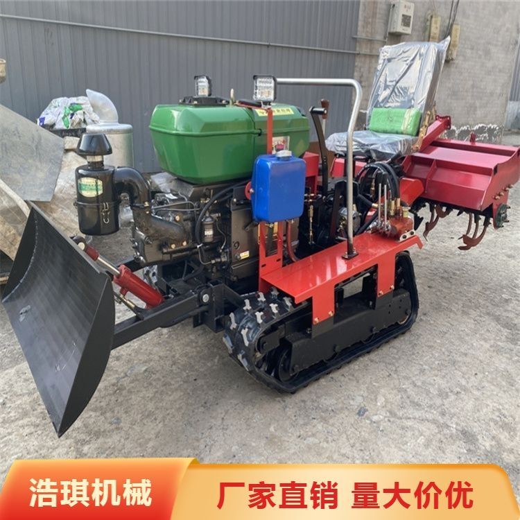 多功能旋耕机履带式微耕机45马力 水旱两用 噪声低 美观耐用图2