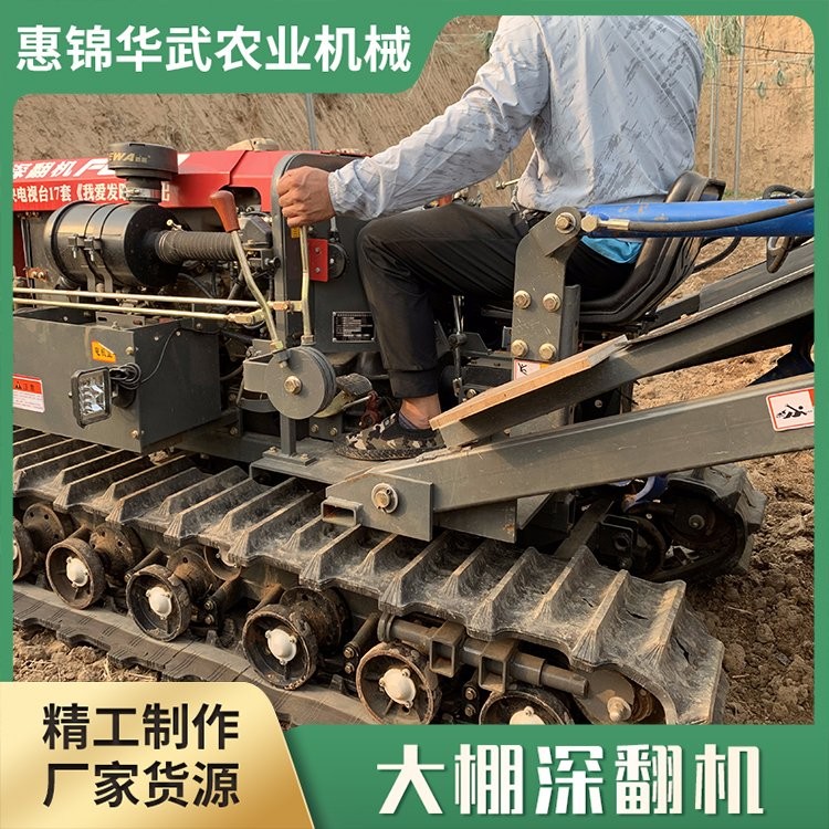 大马力土地用深翻机 家用履带式开沟机 水旱两用 货源充足图5
