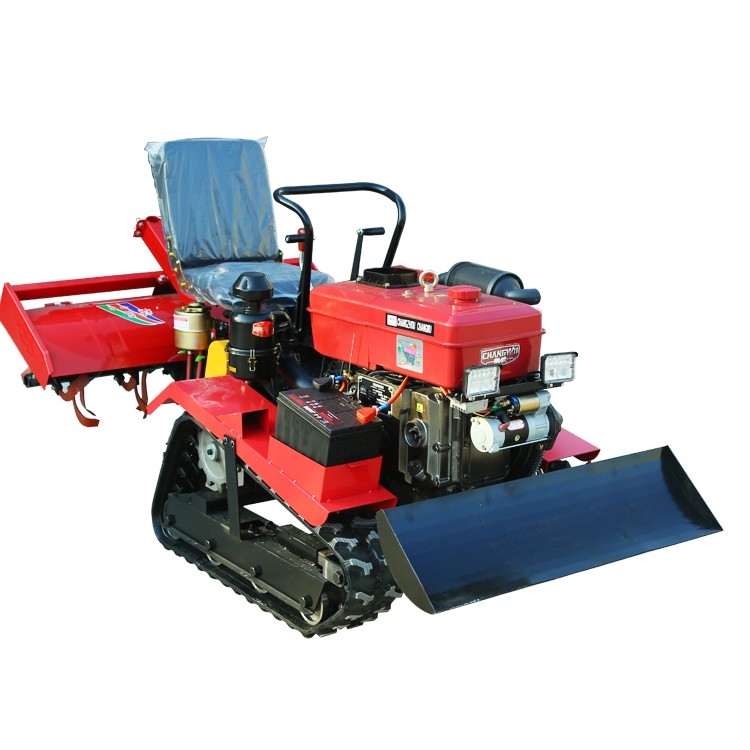 【瑞铭】履带式旋耕机果园大棚微耕机开沟机小型耕地机农用图3