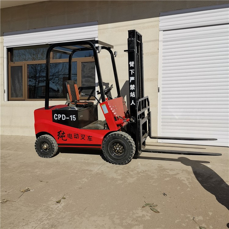 电动叉车2吨1吨小型电叉车全电动3吨液压装卸车四轮座驾式图3