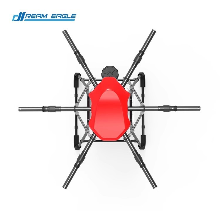 梦之鹰X6-10六轴机架农业植保无人机多旋翼10kg载重农用飞机喷洒图2