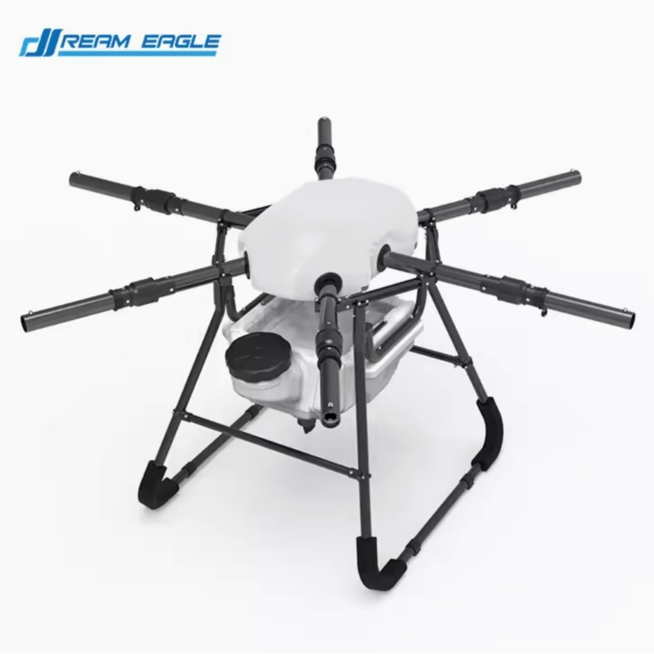 梦之鹰X6-10六轴机架农业植保无人机多旋翼10kg载重农用飞机喷洒图4
