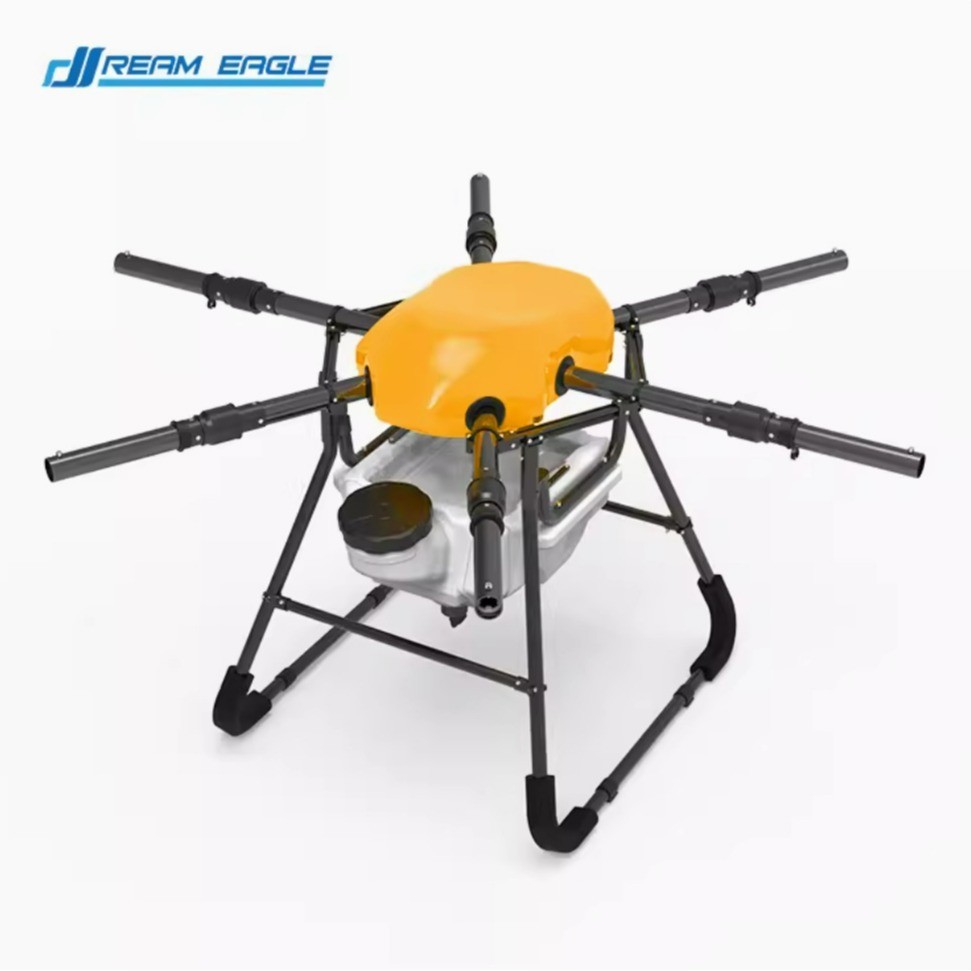 梦之鹰X6-10六轴机架农业植保无人机多旋翼10kg载重农用飞机喷洒图3
