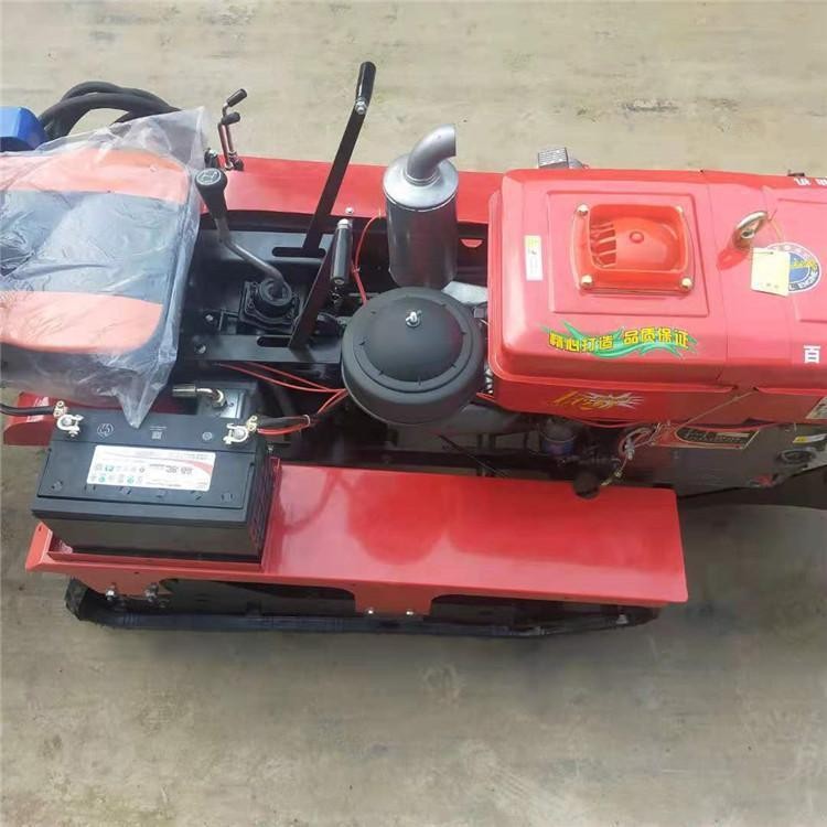 履带式田园管理一体机 田园微耕机 种植管理果园开沟施肥一体图5