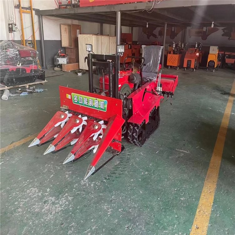 履带式乘坐小型四驱多功能微耕机农用大棚田园开沟松土柴油旋耕机图3