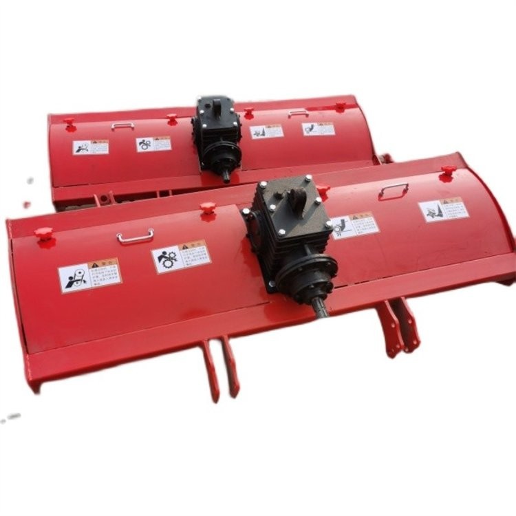 拖拉机带动旋耕机 四轮打田翻土机 农用小型耕地机图1