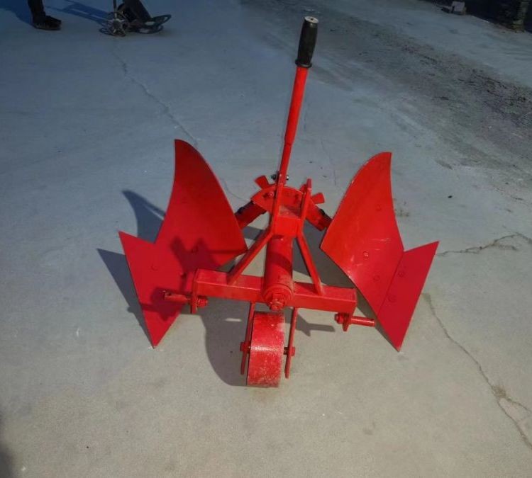 双铧犁 手动翻转犁 农用耕地犁 拖拉机带铧式 鑫港农机图2