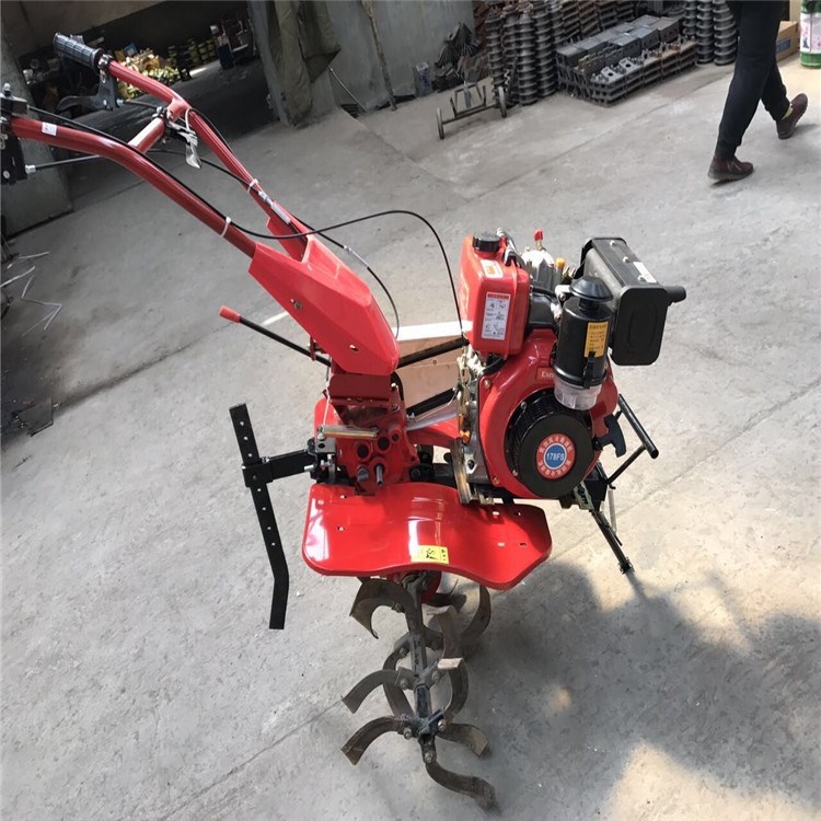 小型旋耕机 电启动水旱两用手扶拖拉机 12马力耕地机 农兴牌图4