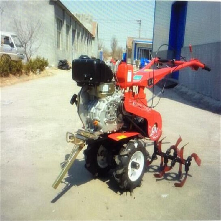 小型旋耕机 电启动水旱两用手扶拖拉机 12马力耕地机 农兴牌图3