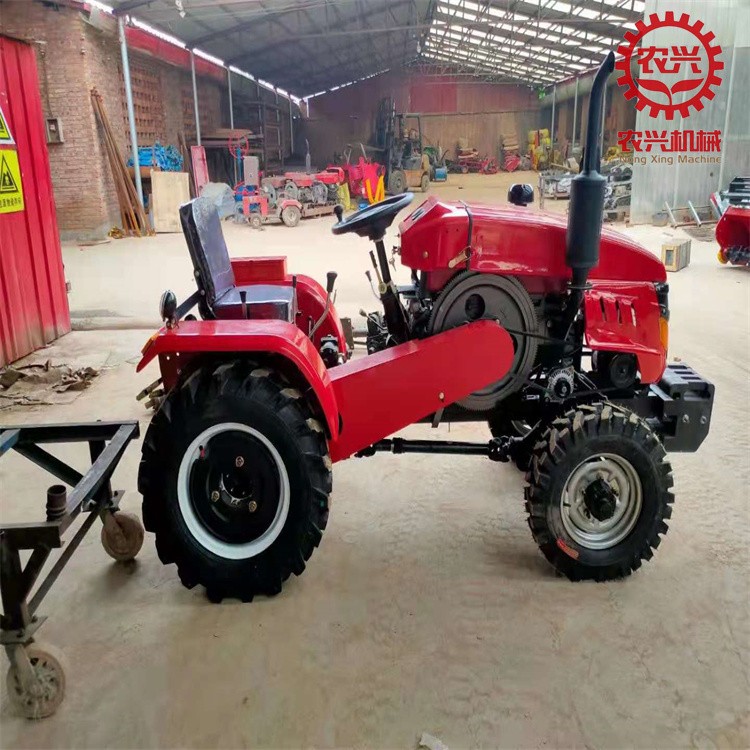 农用四驱拖拉机 时风32马力四轮耕地机 转向稳定小型翻地机图4
