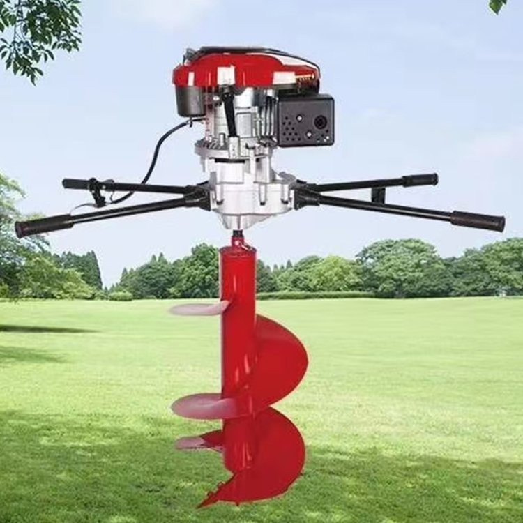 春丰草业 苗木移植 操作简单 开沟 大功率 树坑钻坑机图4