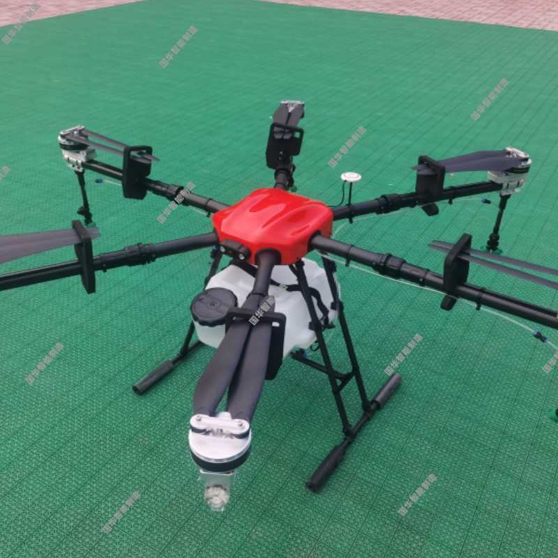 原厂发货农用植保无人机 自动换行喷洒10公斤农用植保无人机图4