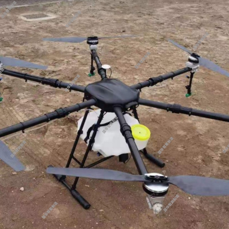 原厂发货农用植保无人机 自动换行喷洒10公斤农用植保无人机图2