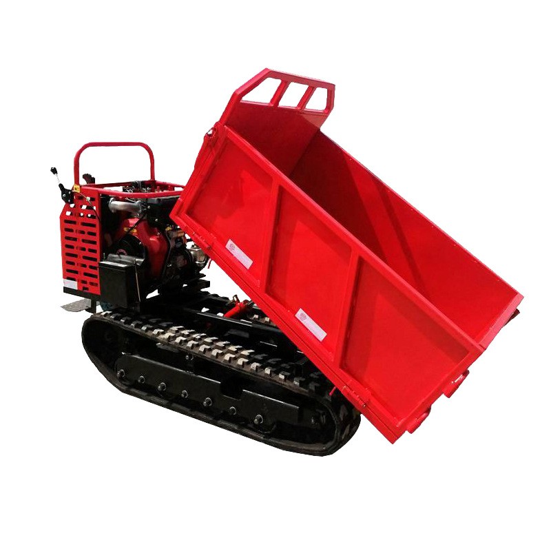 履带运输车 果园山地爬山虎履带链轨式多功能四不像液压自卸爬坡图4